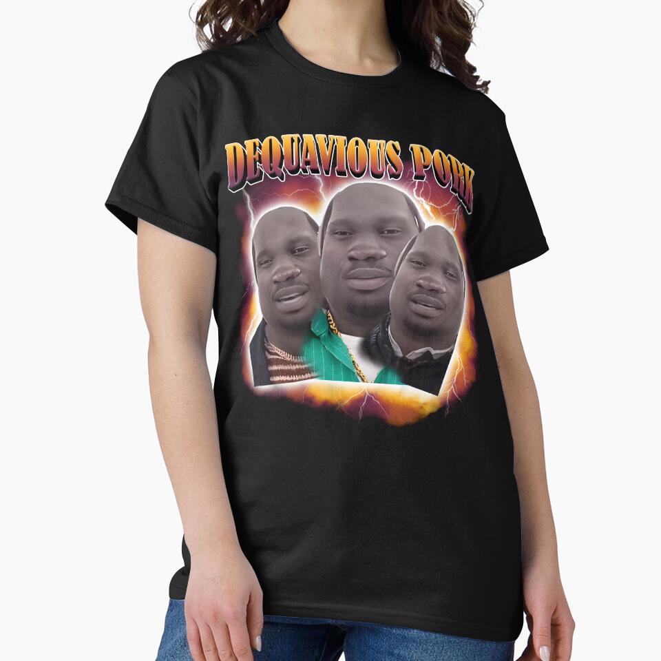 Dequavious Pork Funny Dank Meme by MemishDesign