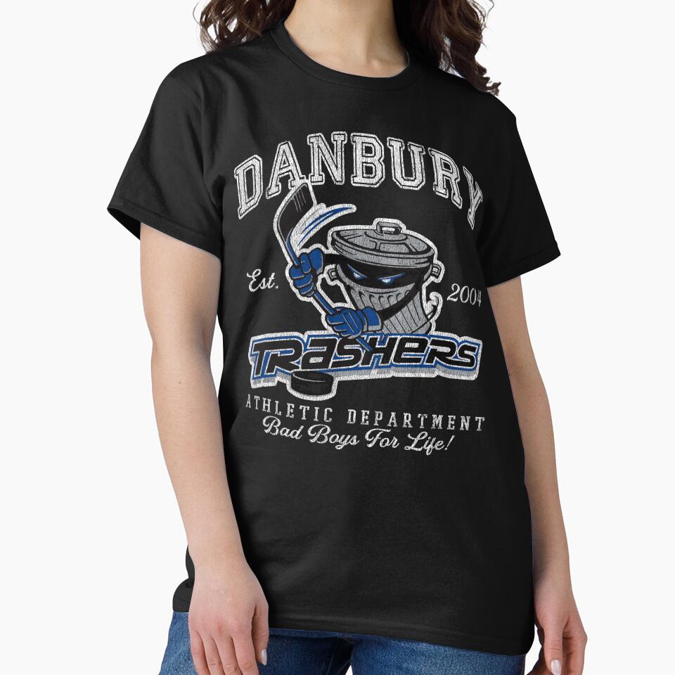 Danbury Trashers Ice Hockey Vintage by Alema Art