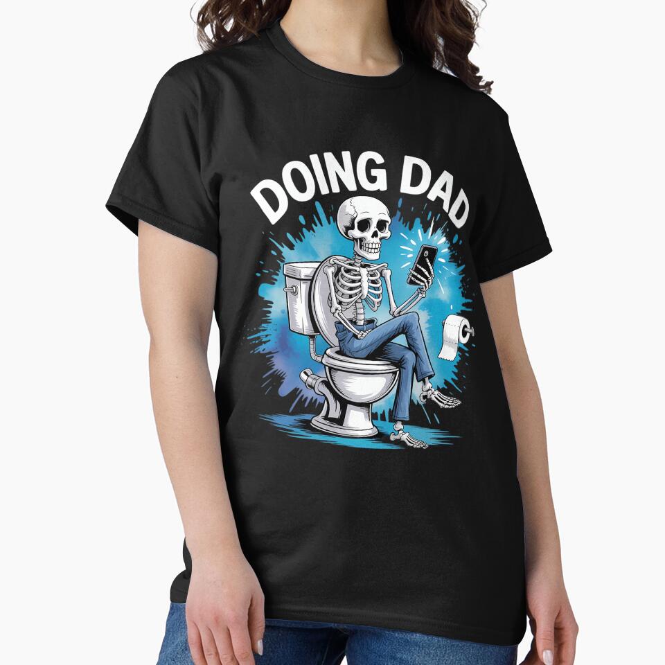 Dad Joke Skeleton Dad Funny Father's Day by brynatshop