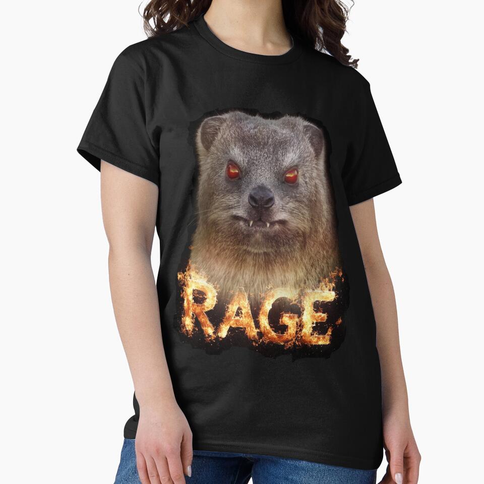Rage Rock Hyrax In Flames by mrhyrax