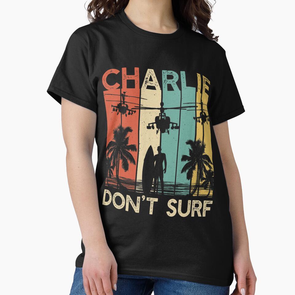 Charlie Don`t Surf Military Vietnam War Apocalypse by Frantore454
