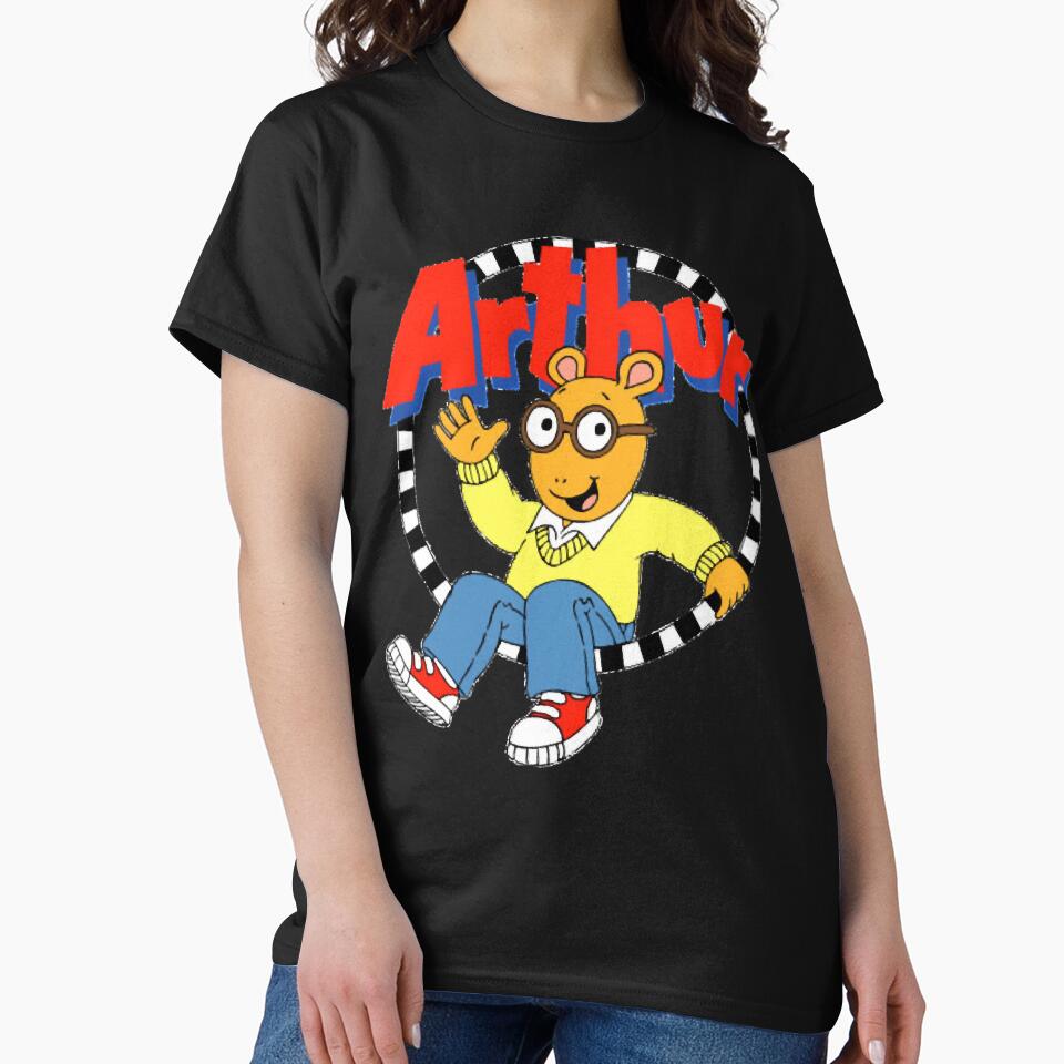 Arthur logo classic t shirt by nacolehue6562