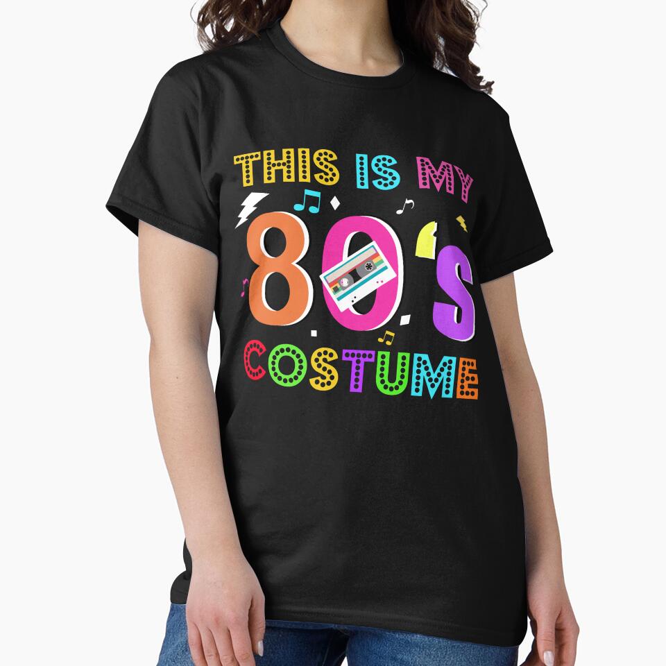 This Is My 80s Costume - Vibe Retro Party Outfit Wear by JukeLox