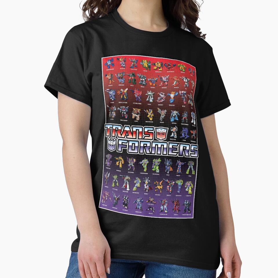 G1 Robot Warriors Retro Cartoon Art by Retr0Tshirts