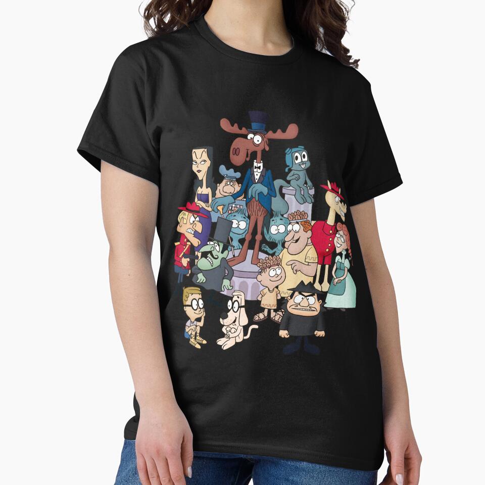 Tributes to Jay Ward Cartoons Rocky, Bullwinkle, and Friends by delvin-ansley
