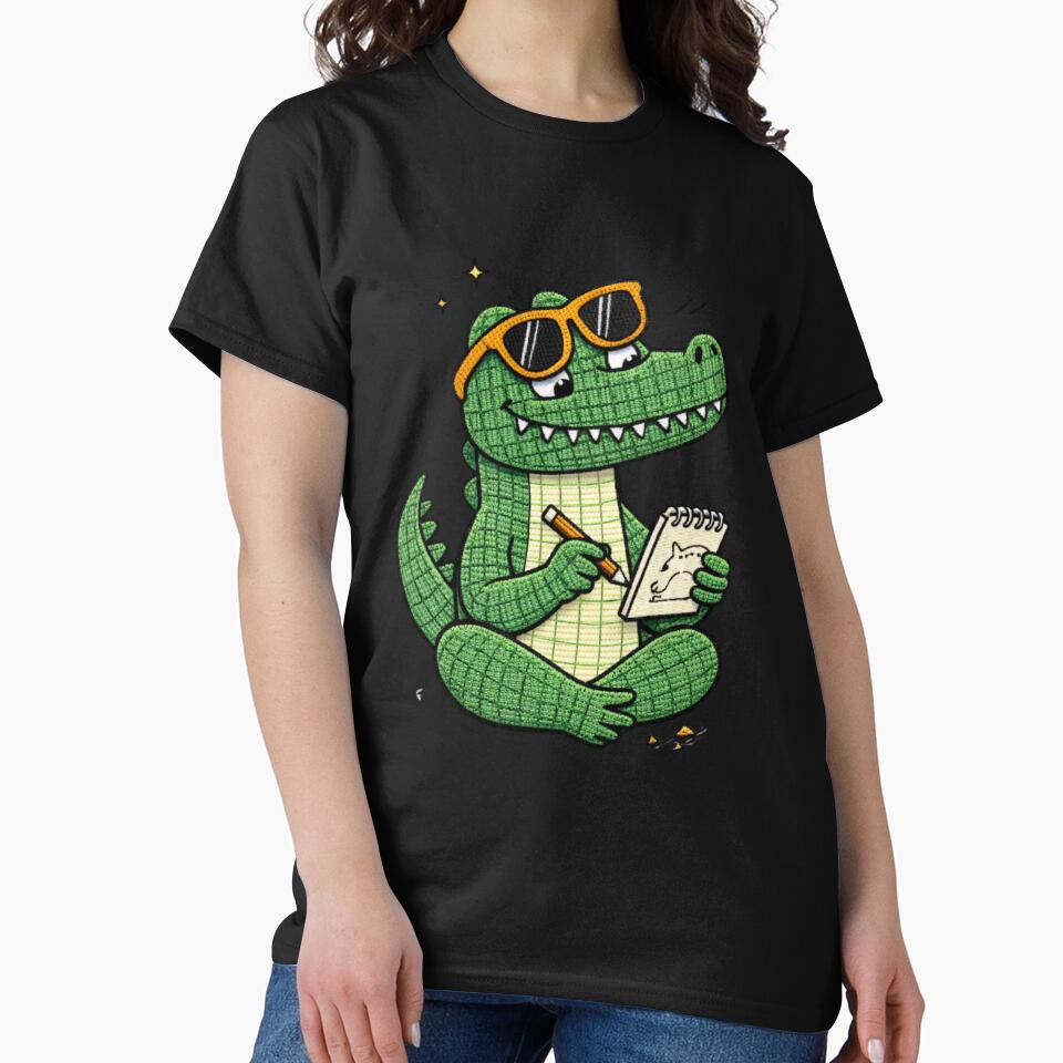 Creative Crocodile – Drawing Hobby Artist Mood by ColorSplash123