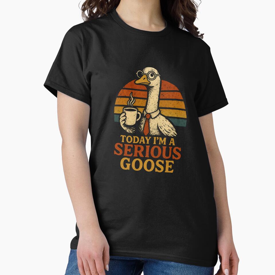 Today I'm A Serious Goose by DemureArtsy