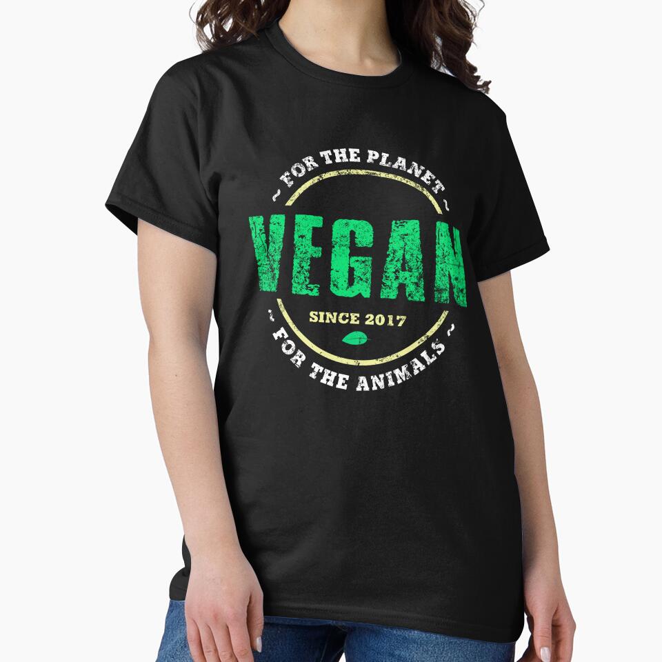 Vegan since 2017 by Frank J. Art