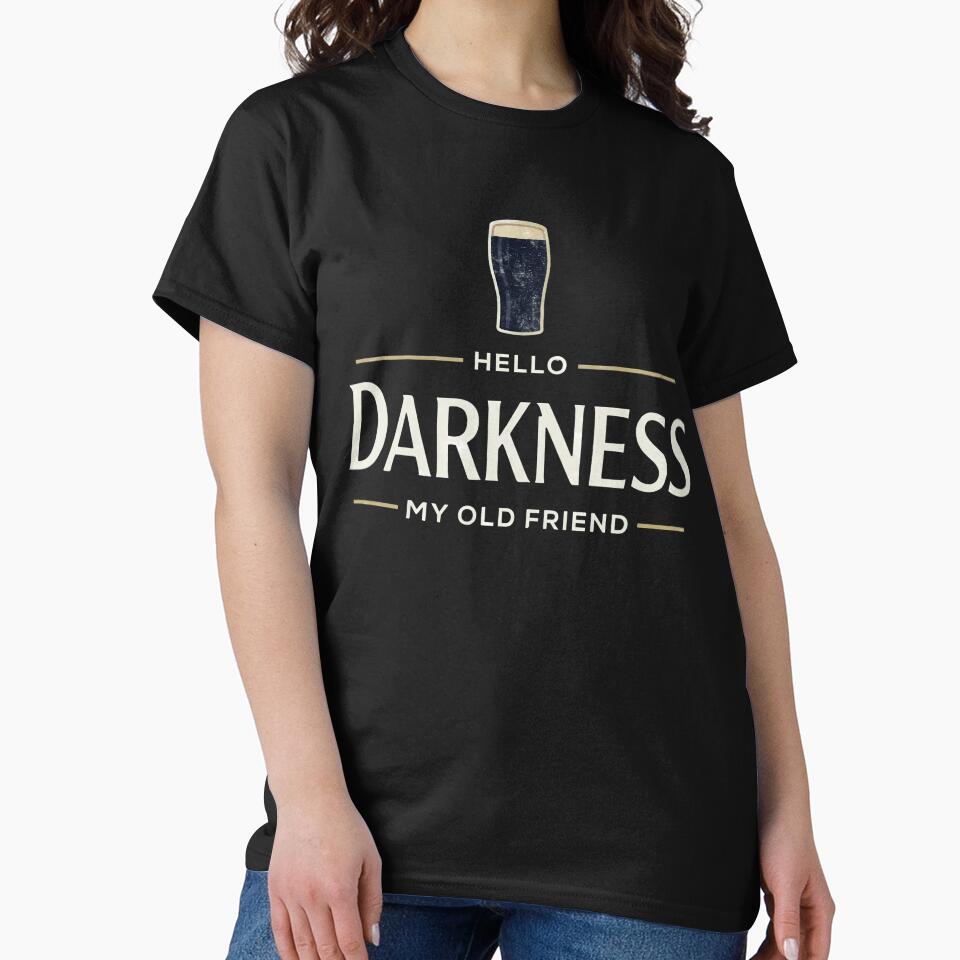 St Paddys Day Hello Darkness My Old Friend by ThePrintPig