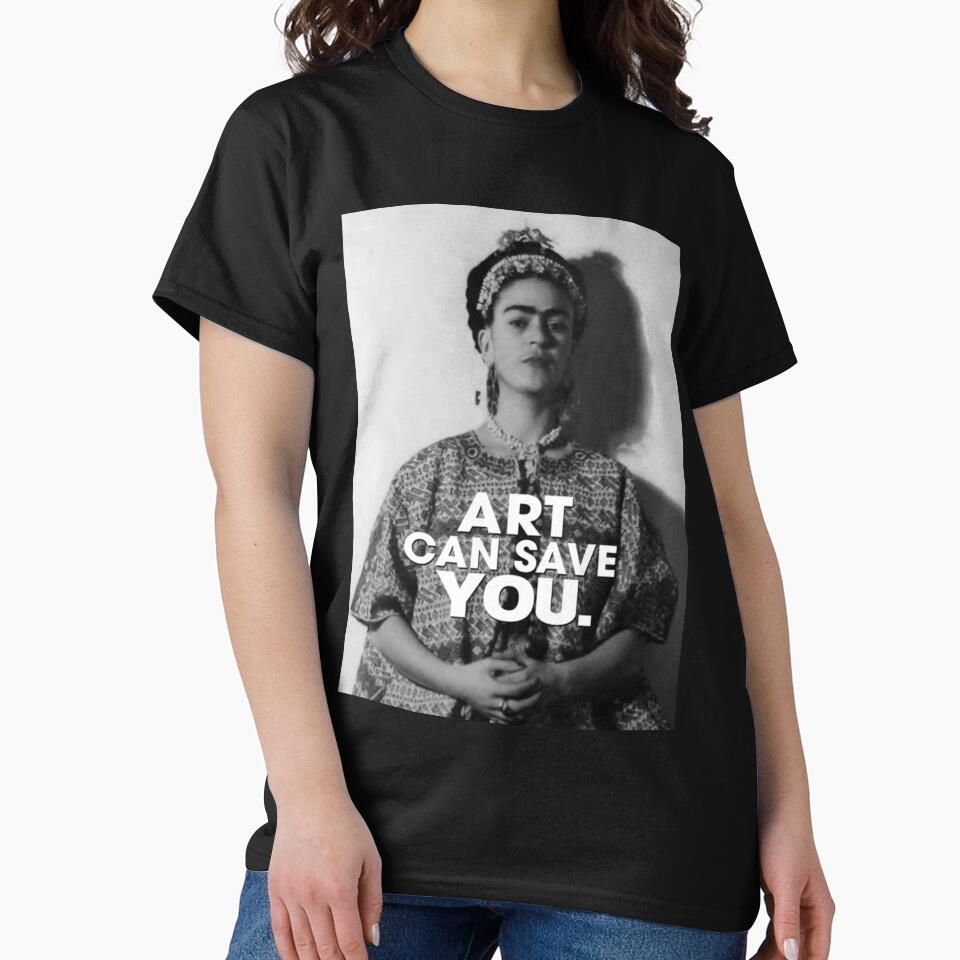 Art can save you Frida kahlo art flower gift for fans by FanniPapp