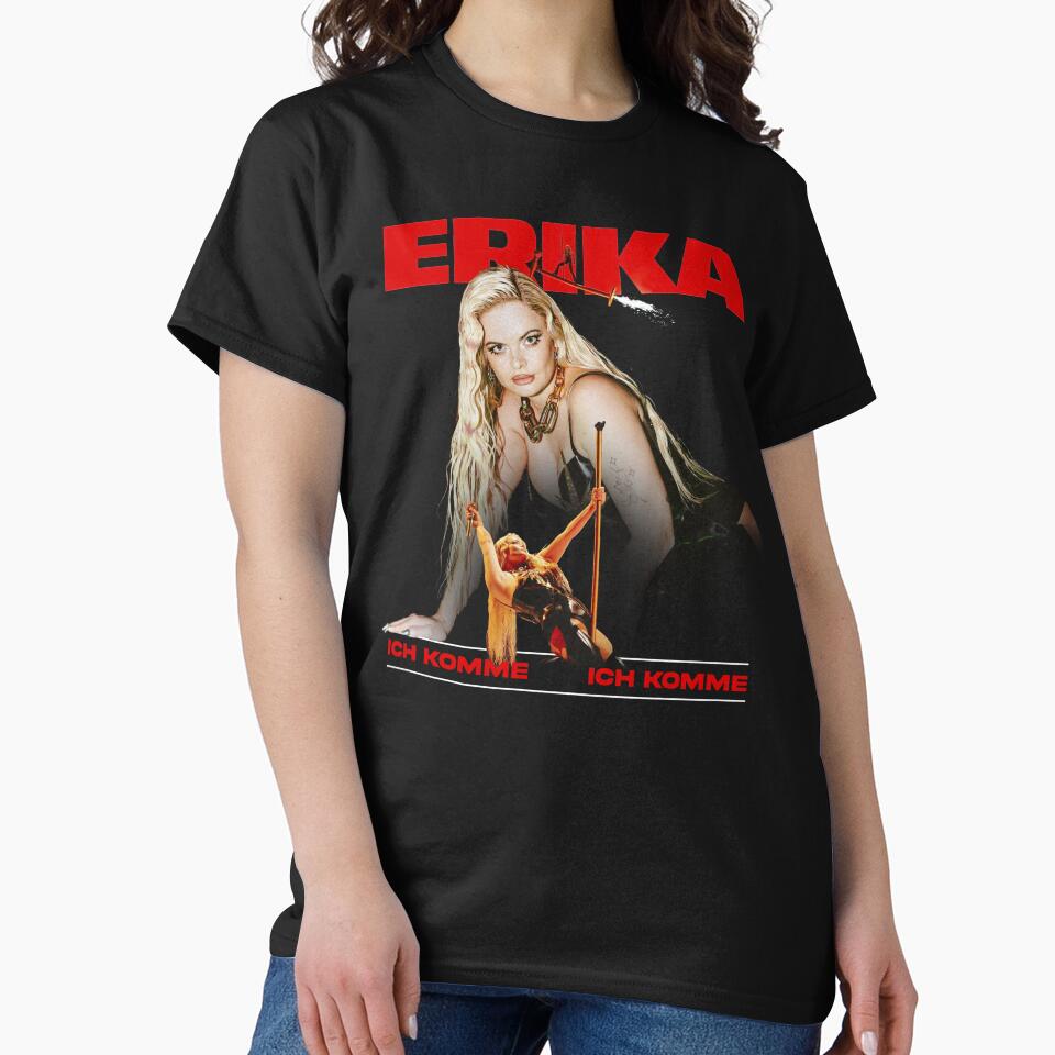 Erika Vikman Ich Komme Eurovision 2025 Finland Merch by vivavision