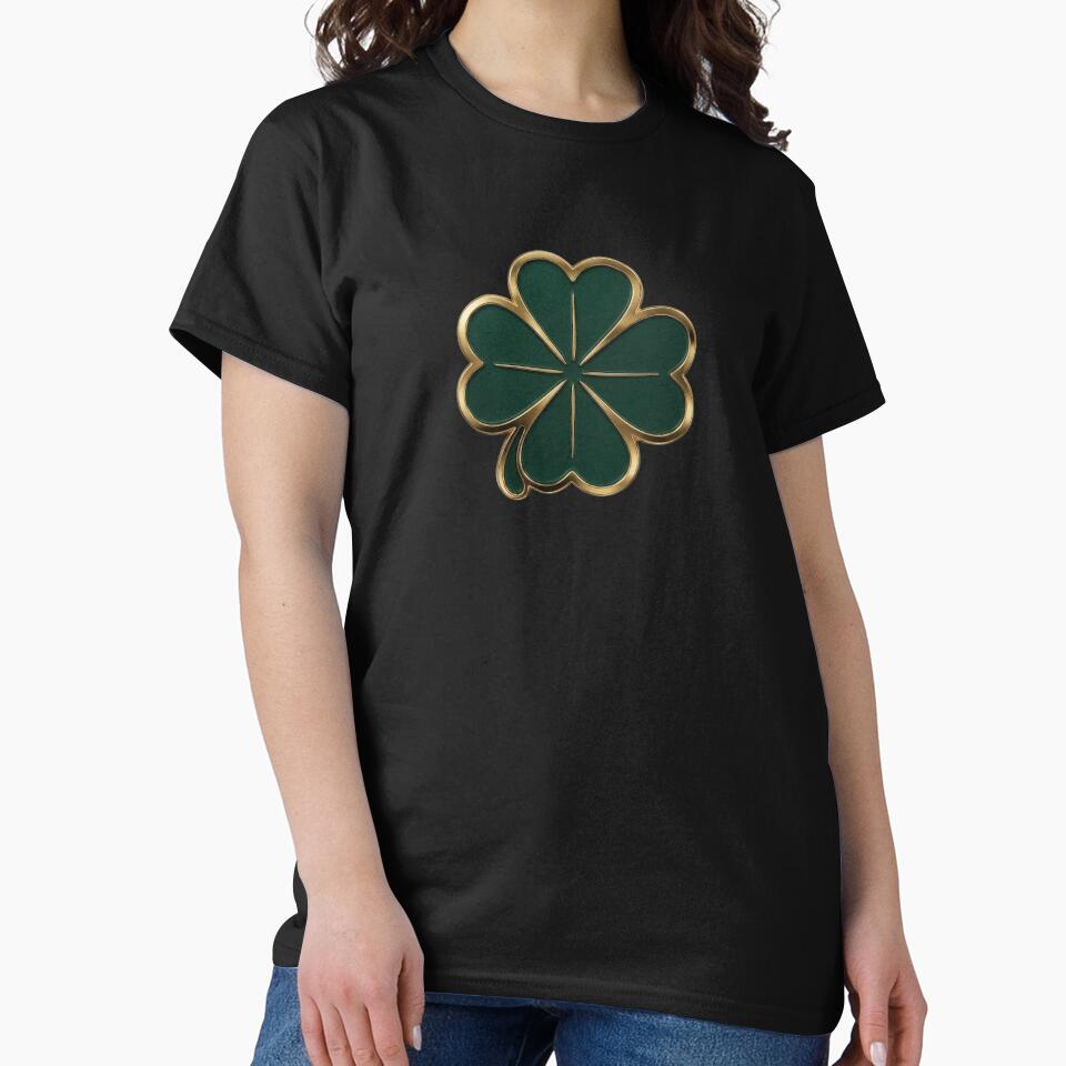Lucky Clover – Luxury Gold & Green Premium Design by GCCloverCo