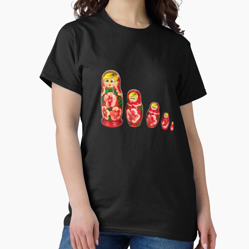 Russian Matryoshka Dolls by Zina Stromberg