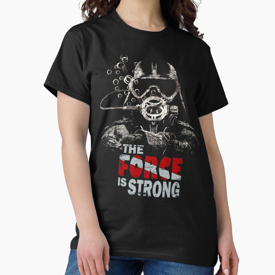 Scuba Diver Vader Vintage by Poloy