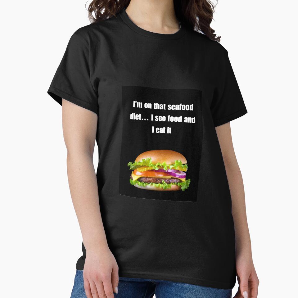 Funny Dad Shopping Cart Joke T-Shirt – Gift for Father by DadTees4u