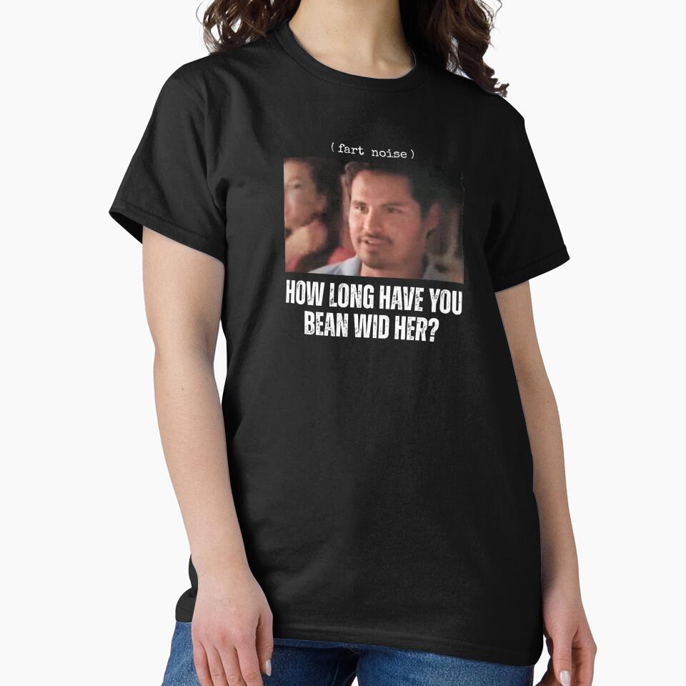 Copy of Funny Blooper meme 'how long have you been with her?' by CloutDripmerch