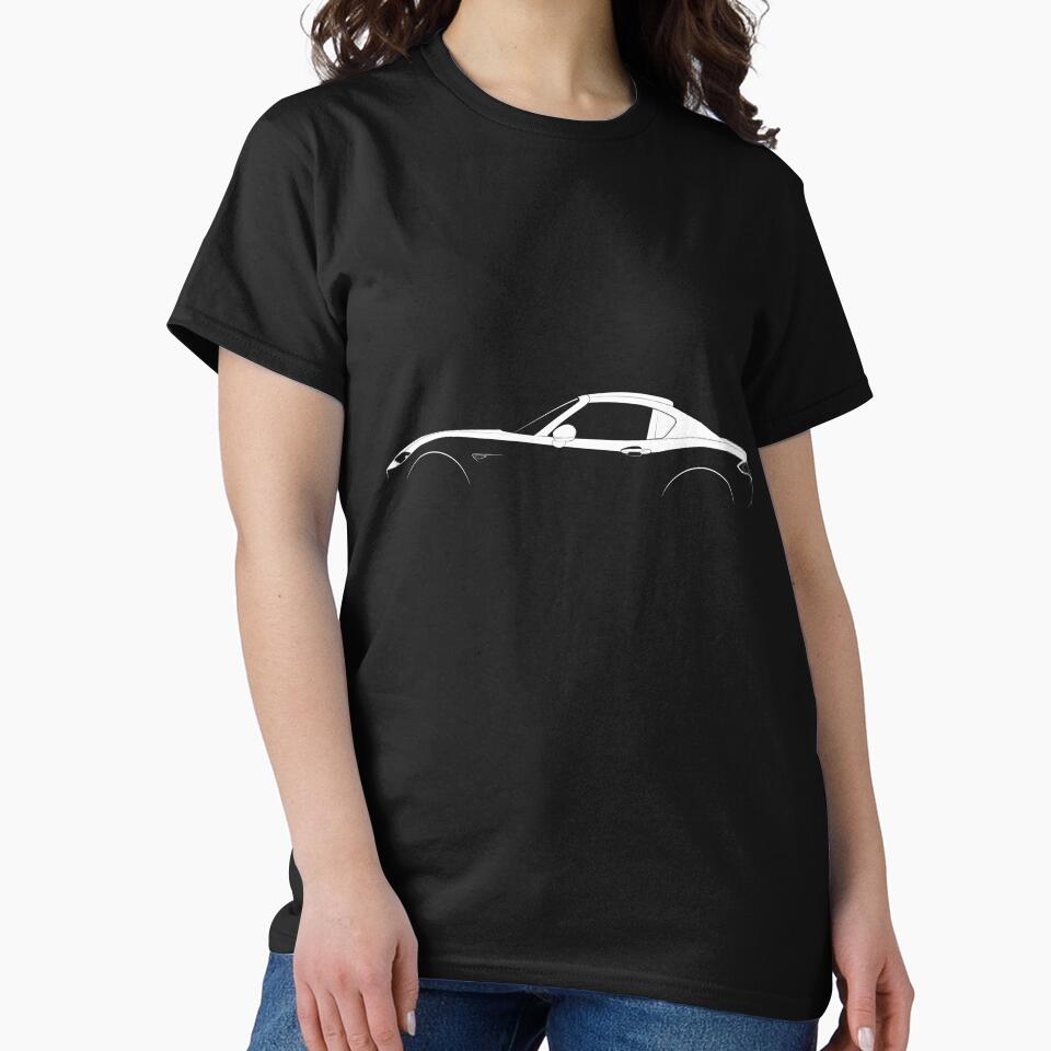 MX-5 Miata RF ND (White) by Car Silhouettes