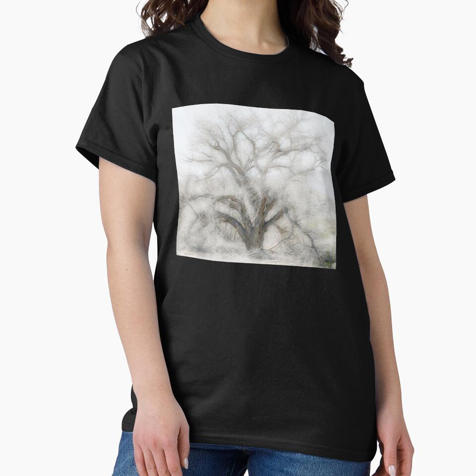 Desert Tree In Soft Oils by CarolM