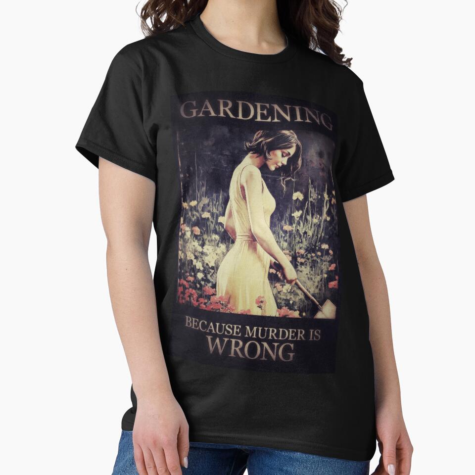 Vintage Gardening. Murder is Wrong, Right? by Canary-Vice