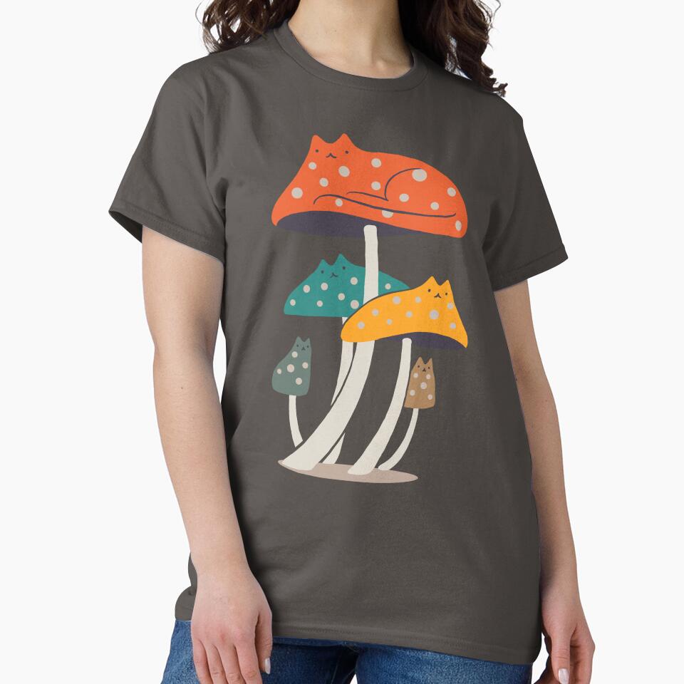 Cat and Plant 47 Meowshroom by ilovedoodle
