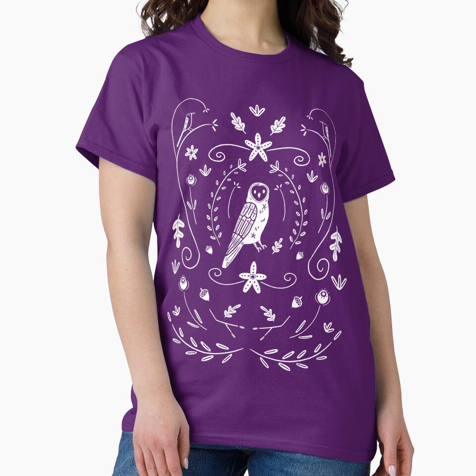 Folk Art Owl by bumblebeehollow