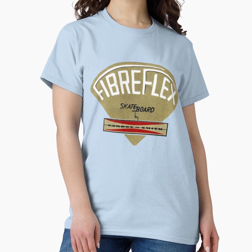 Fibre flex, skateboard t shirt design by SkateSkateSkate