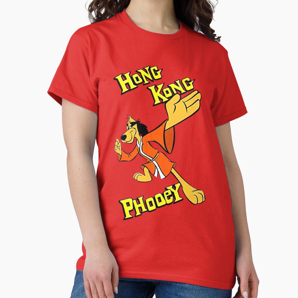 Hong Kong Phooey Retro Kung Fu Dog by Retr0Tshirts