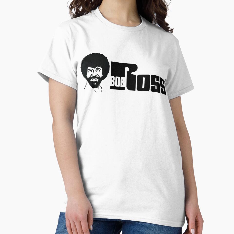 Bob Ross Retro Logo by Bob Ross Official Merch Shop