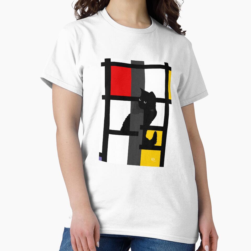 Mondrian's Cat Original Art by bfvrp