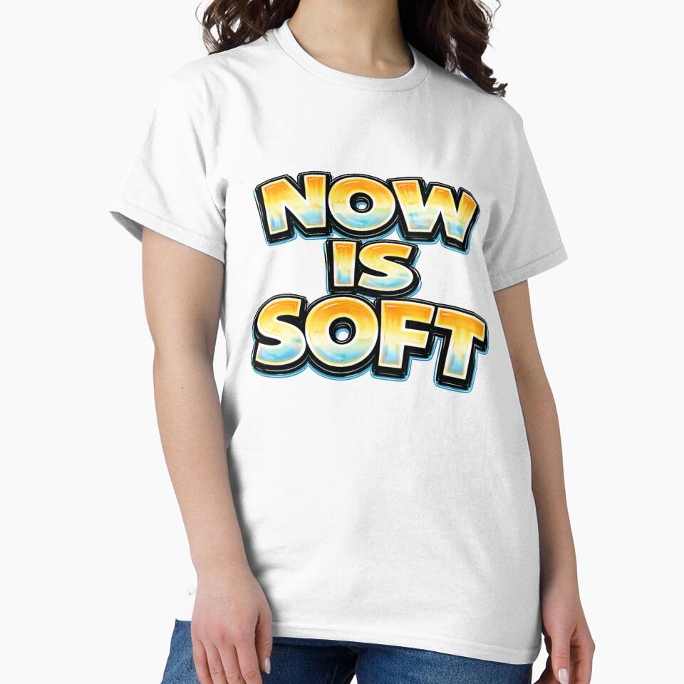 Now Is Soft – hand drawn childlike typography by Mac Sketches