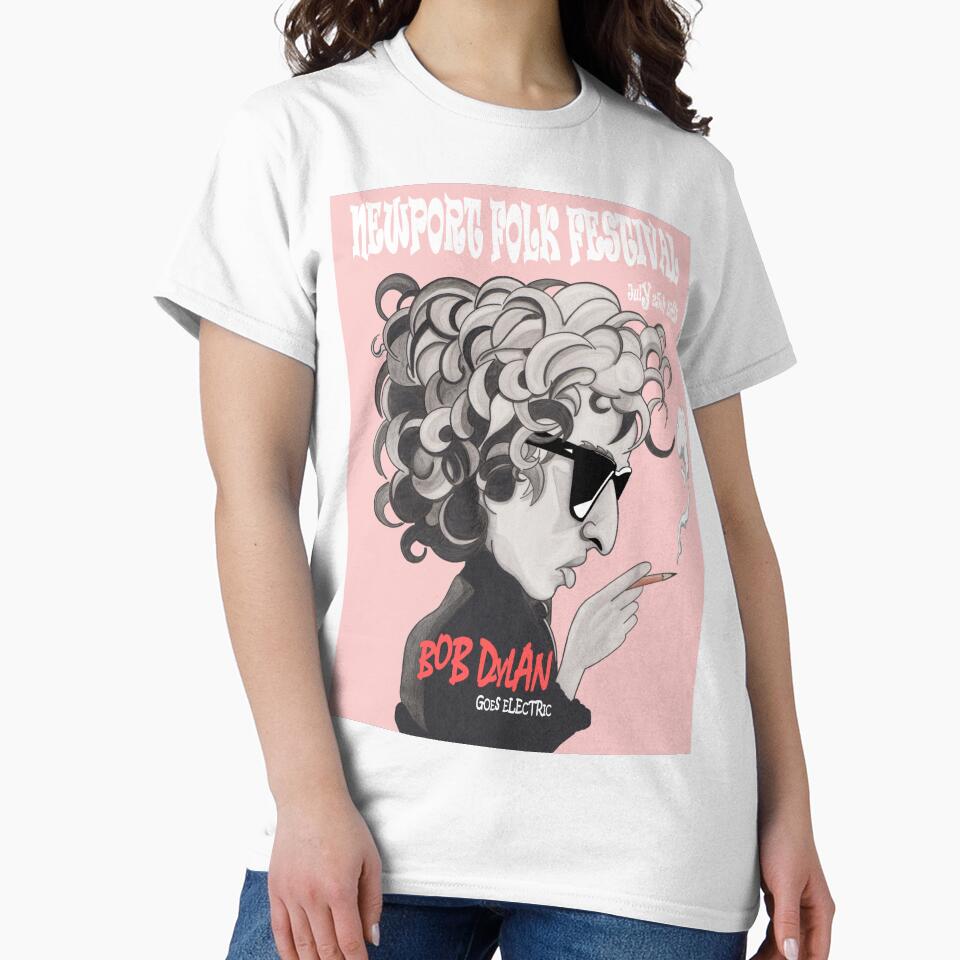 Bob Dylan concert poster by CaricaturesTom