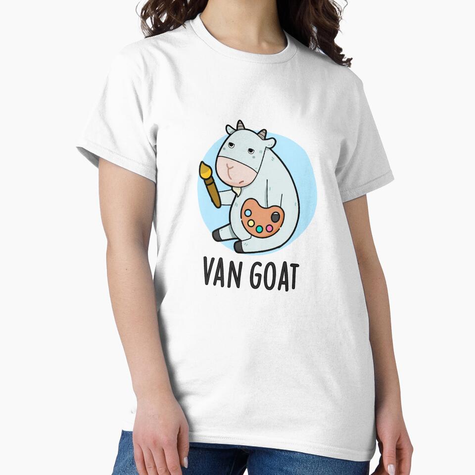 Van Goat Funny Artist Pun by punnybone
