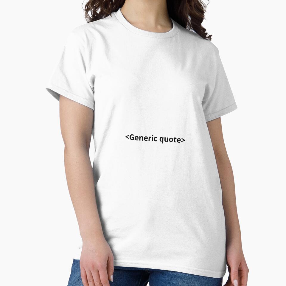 Generic t shirt by OffensiveTCG