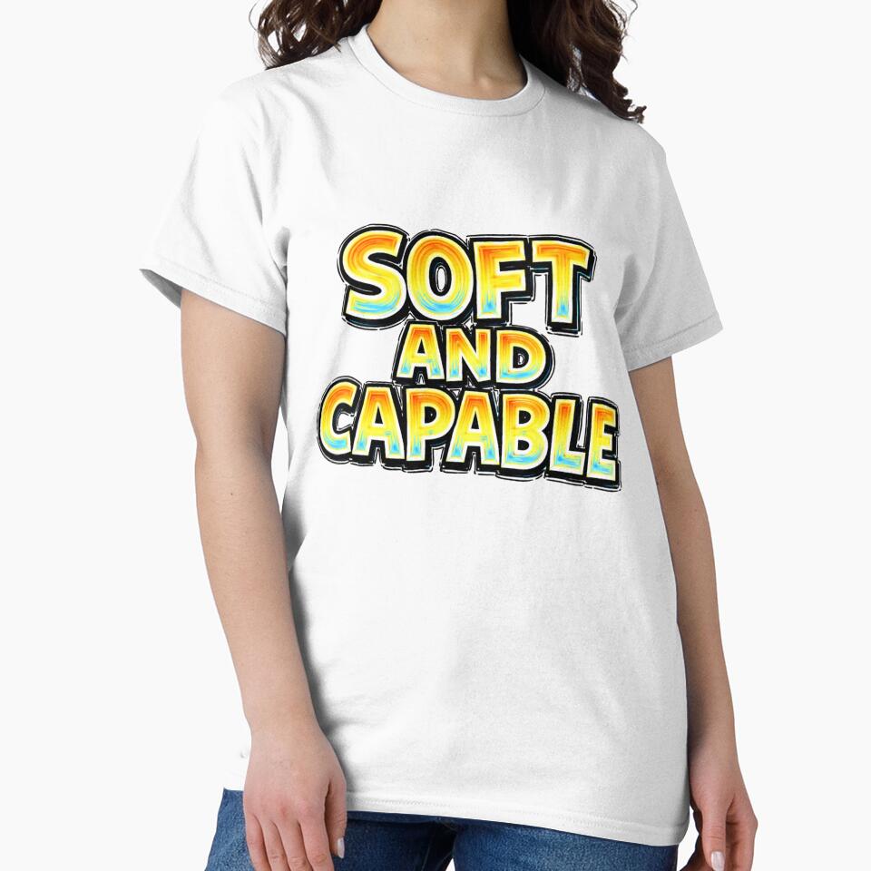 SOFT AND CAPABLE – hand drawn childlike typography by Mac Sketches