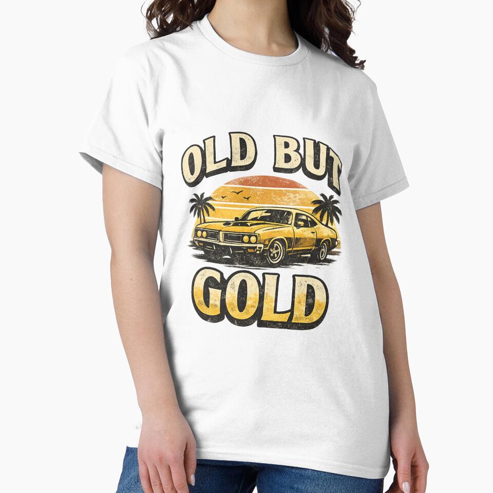 Old But Gold – Retro Vintage Streetwear Design by Newthingzy
