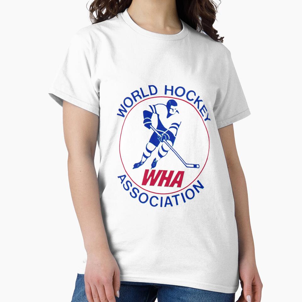 WHA Vintage Hockey Defunct Sports League Logo by Brett's Vintage Sports