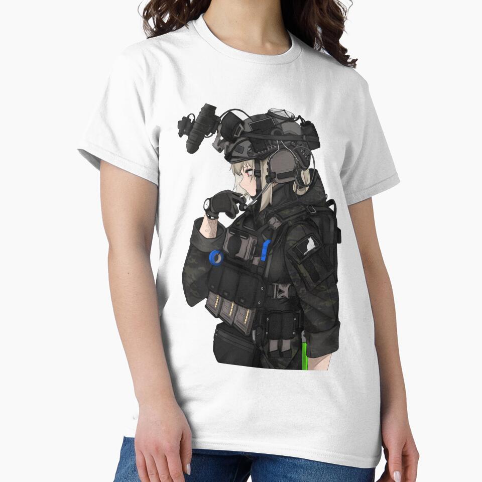 Military Anime Girl by kittiescuties
