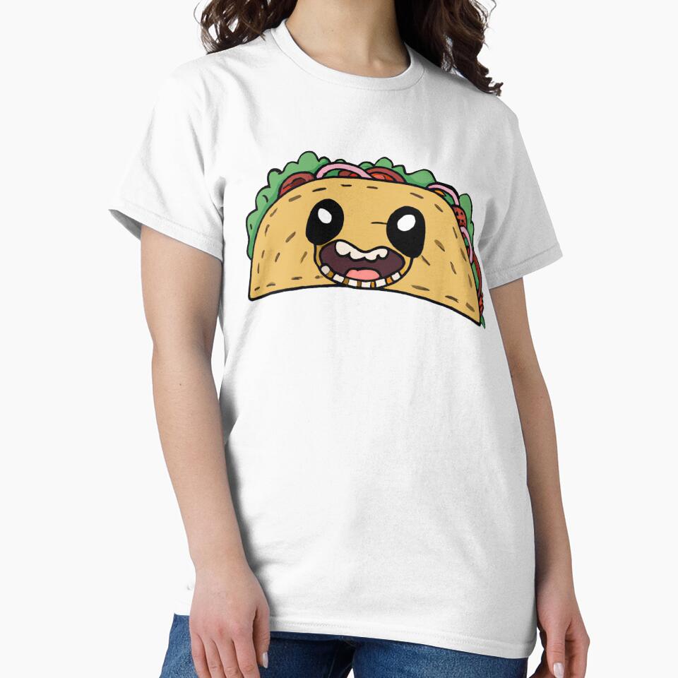 Creepy smiling taco face by winterswinner