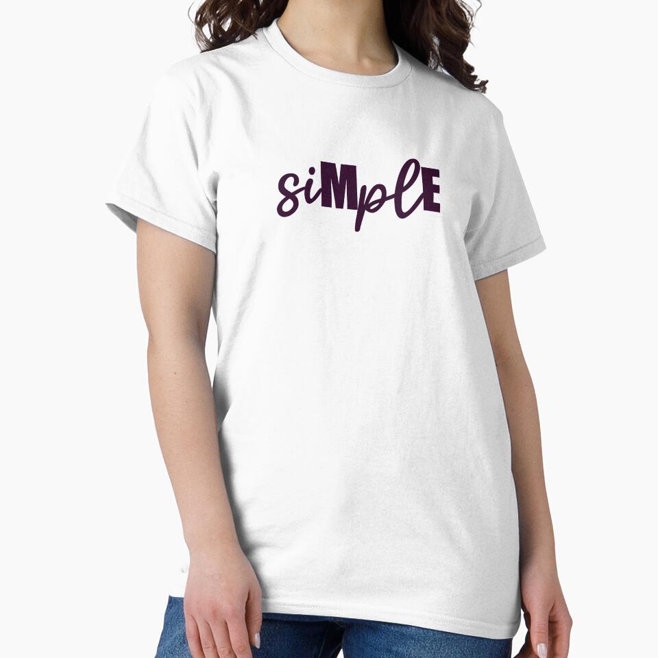 "simple" illustration by satin-merch