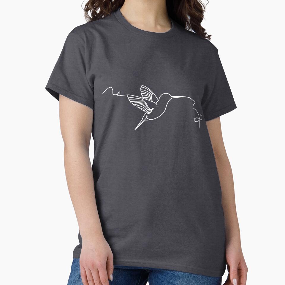 Hummingbird (white design) by TsVisualArts