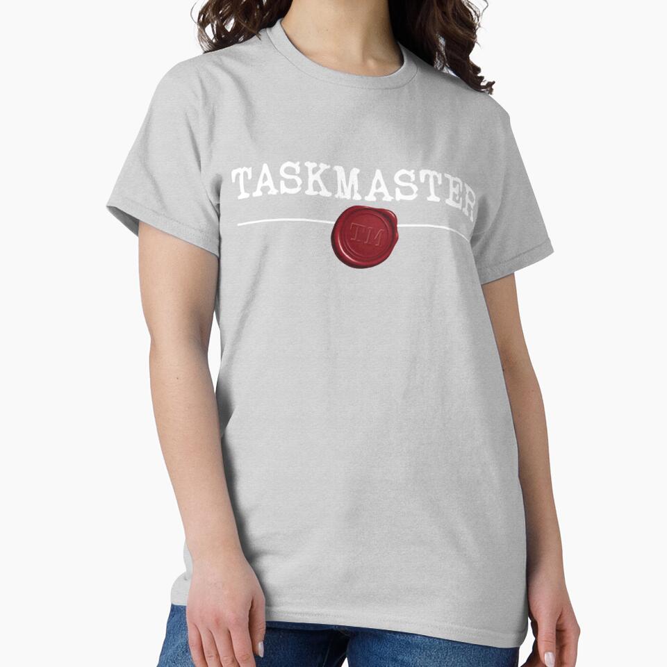 Taskmaster Typewriter Font With Wax Seal by xShirtsNSheetxs
