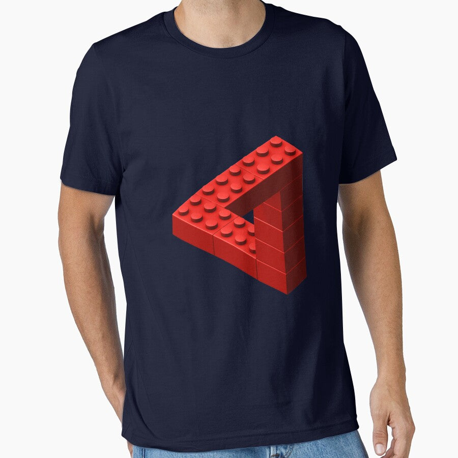 Escher Toy Bricks - Red by chwatson