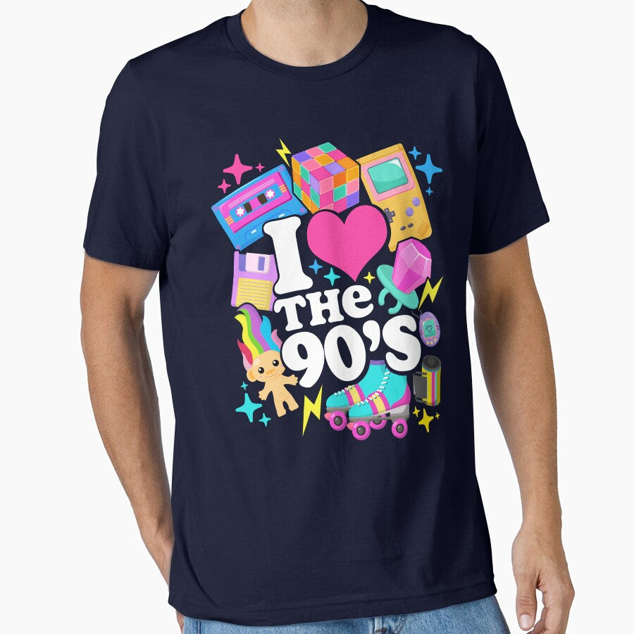 I Love The 90's Retro 90s Costume by petestyles