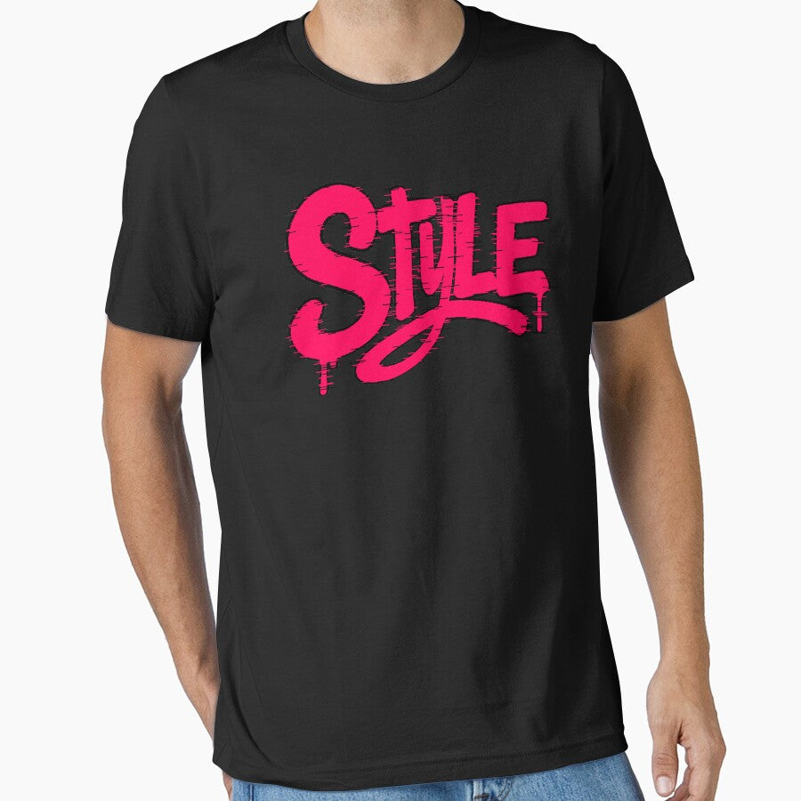 Style Graffiti Drip Streetwear Magenta Y2K by AstronautMerch