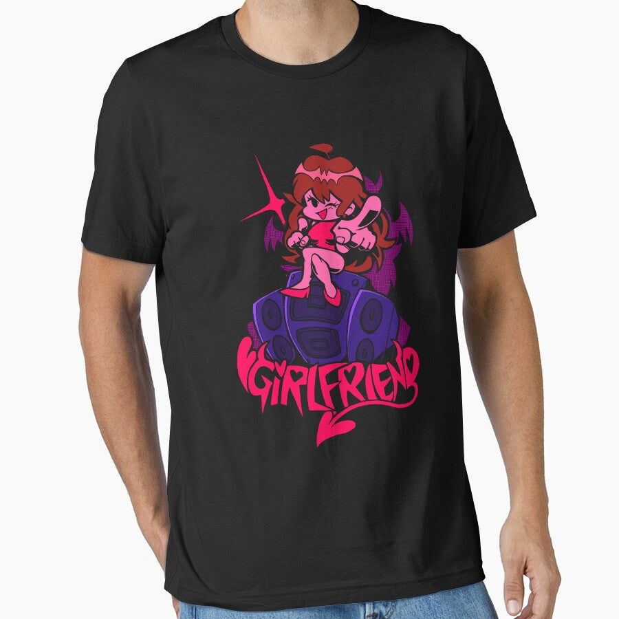 Girlfriend <3 (Friday Night Funkin) FNF T-Shirt by coolartdotcom