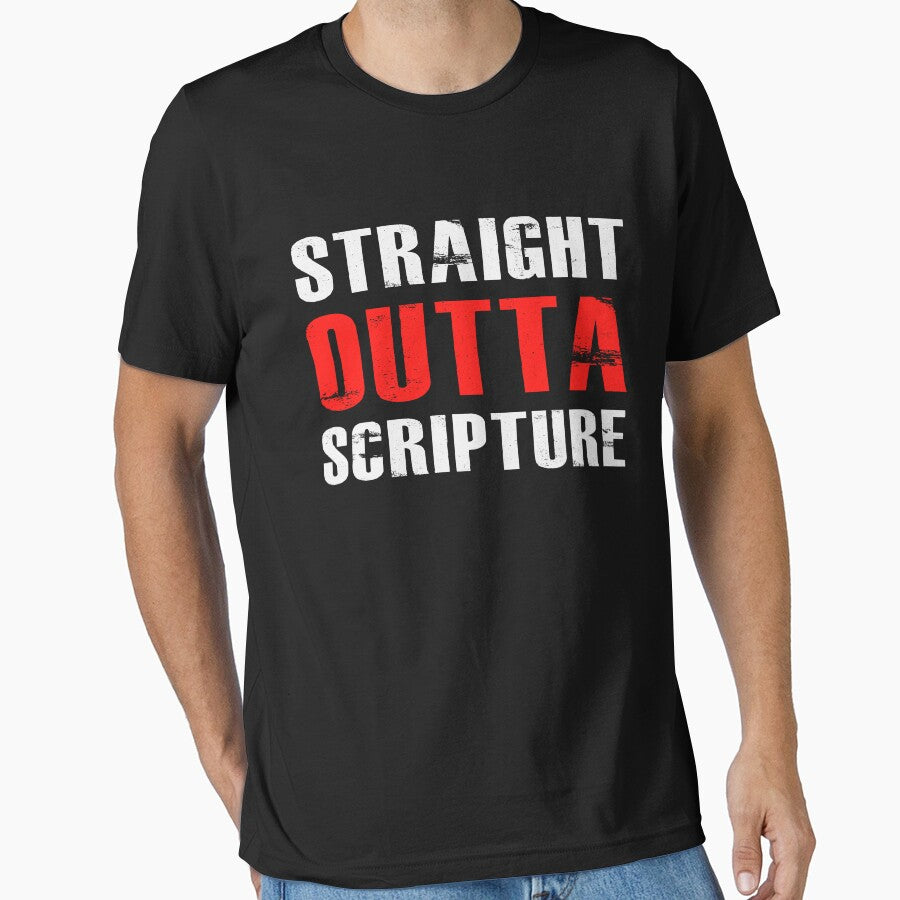 Straight Outta Scripture |Funny|Religious|Religion|Church|Christian|Bible| by BiagioDeFranco