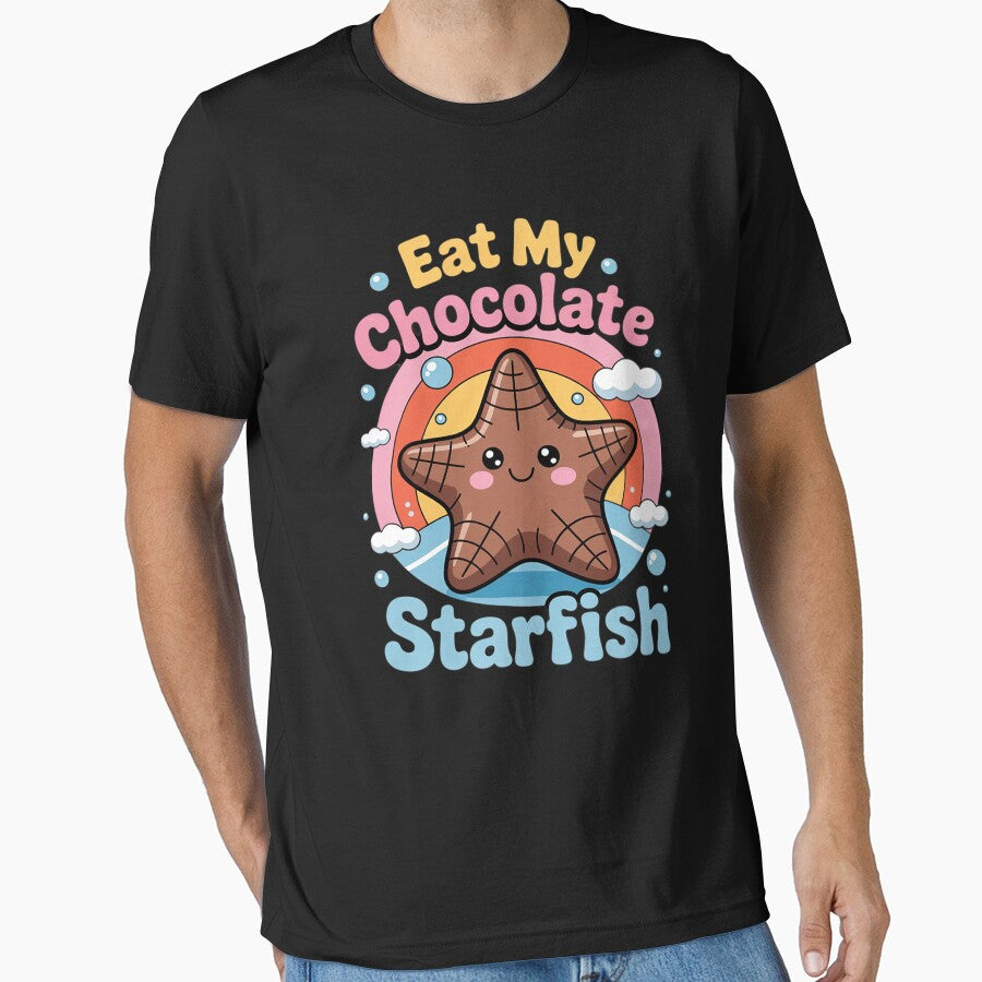 Inappropriate Eat My Chocolate Starfish Embarrassing by Charidana