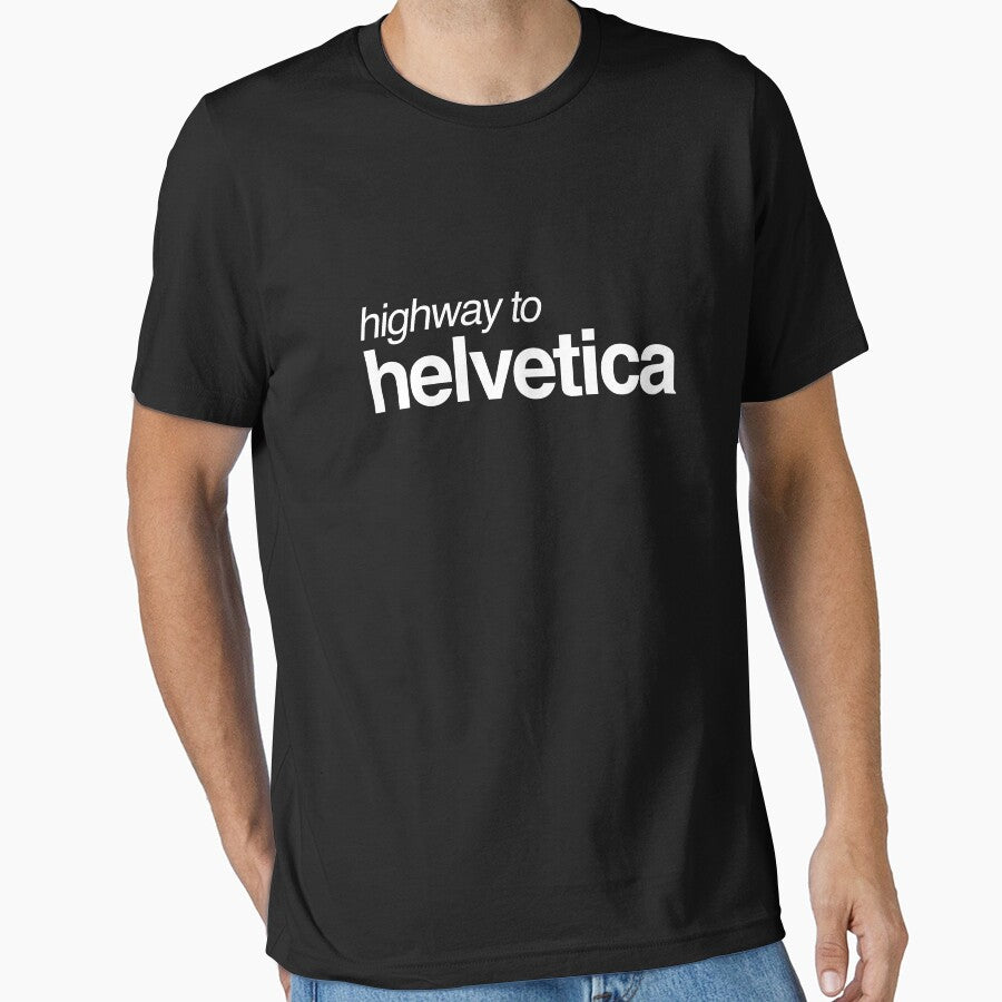 Highway to Helvetica White 003 by DesignByMcEvoy