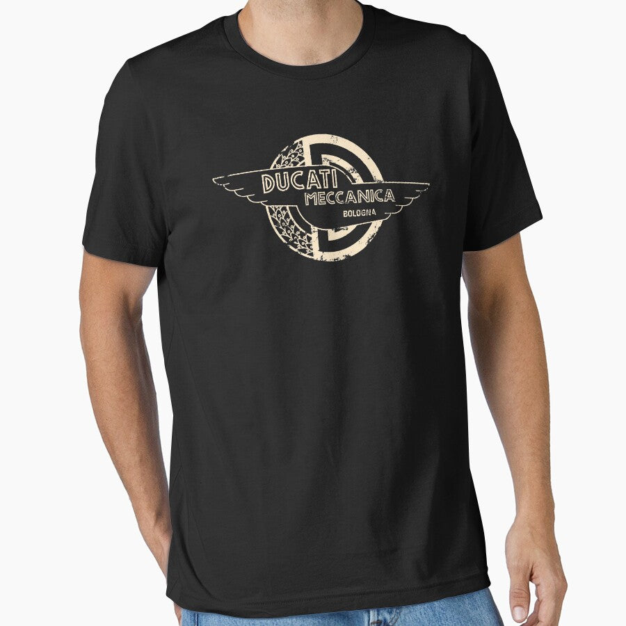 Vintage Ducati Wing Large Logo by Christopher E Smith