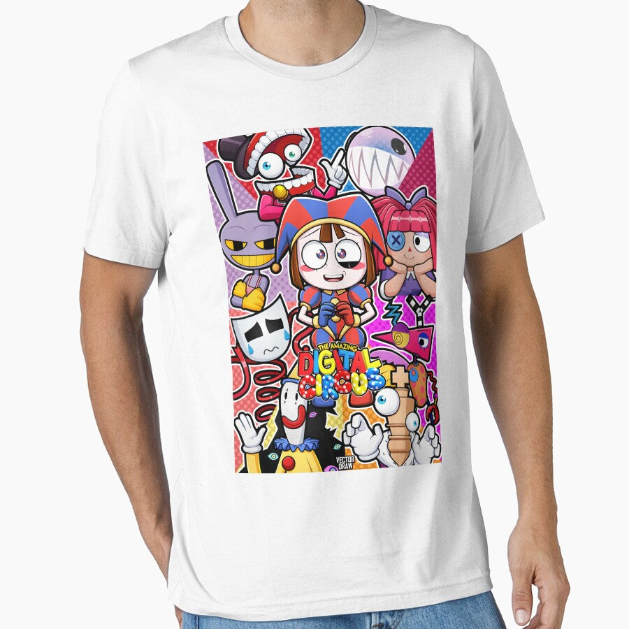 The Amazing Digital Circus fanart by vectordraw